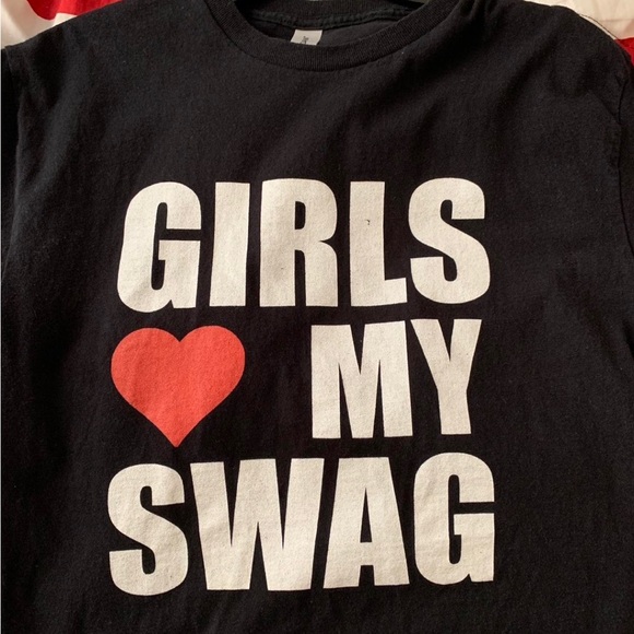 GIRLS LOVE MY SWAG TEE - Picture 3 of 4